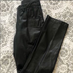 Vintage Express Genuine Leather Pants
